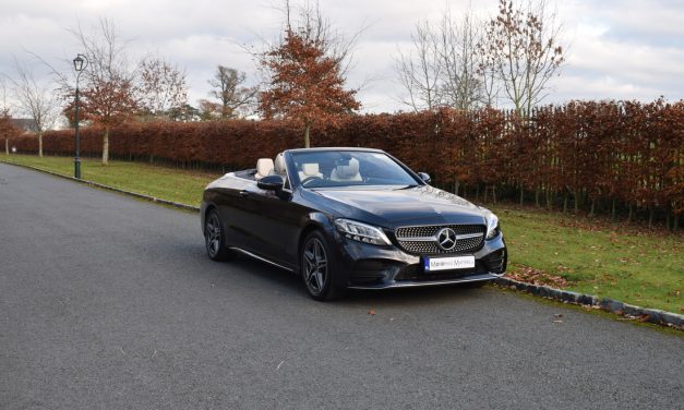 Stunning New Mercedes-Benz C200 AMG-Line Cabriolet Automatic.