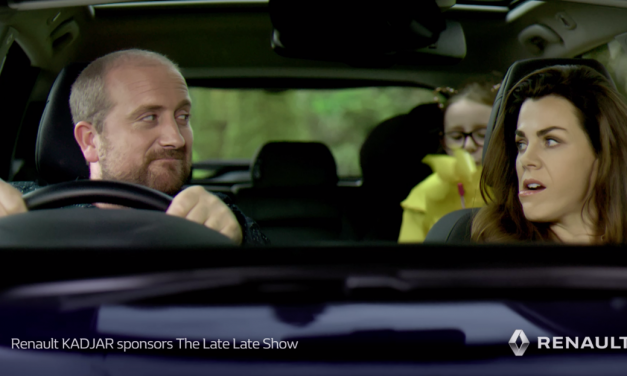 RENAULT CONTINUE SPONSORSHIP OF THE LATE LATE SHOW.
