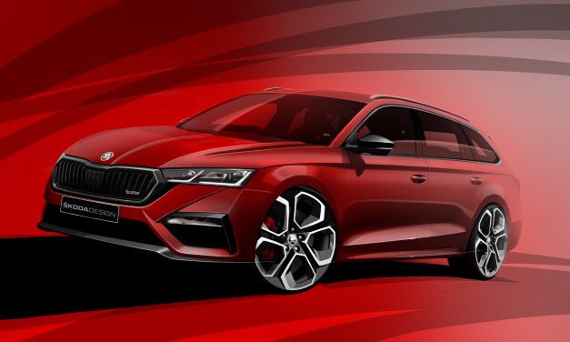 Škoda Teases First Sketches Of The New Octavia RS iV.