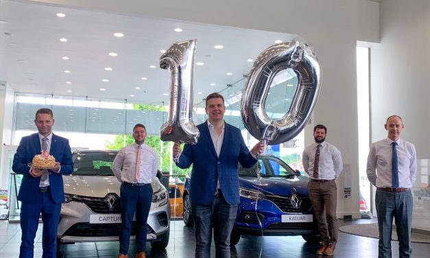 Kearys Renault celebrates 10 years in Cork.