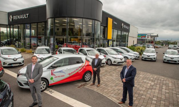 Security firm purchases 10 fully electric All-New Renault ZOE Commercial Vans from Tullamore Motors Renault.