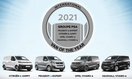 Groupe PSA wins the 2021 International Van of the Year award for its trio of all-electric compact vans.