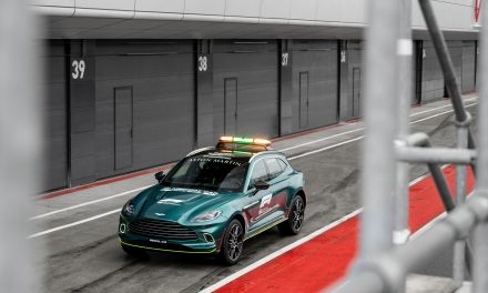 Aston Martin takes pole position as an Official Safety Car of Formula 1®.