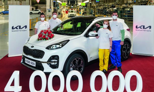 Kia’s European factory passes four million-production milestone.