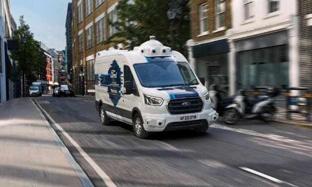 Would You Trust Your Parcels to a Self-Driving Van? Ford and Hermes Explore the Future of Doorstep Deliveries.