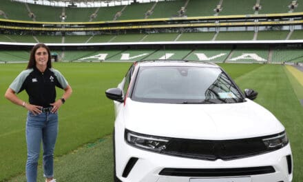 Irish Rugby Star  ‘Amee Leigh Murphy-Crowe’ in Lineout For Team Opel.