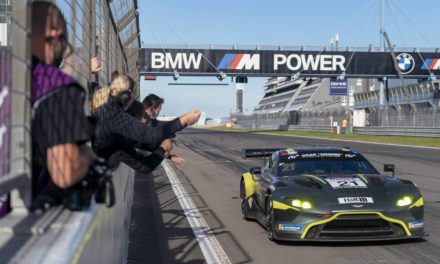 Aston Martin records first overall victory on the Nurburgring Nordschleife.