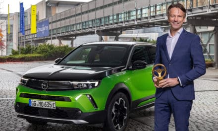New Opel Mokka-e Wins Golden Steering Wheel 2021 Award.