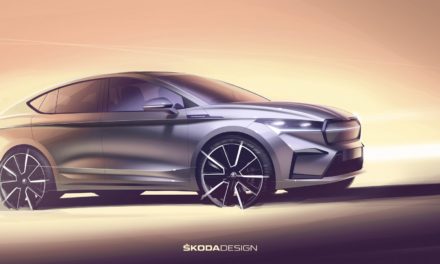 Design sketches offer a first glimpse of the new Škoda Enyaq Coupé iV.