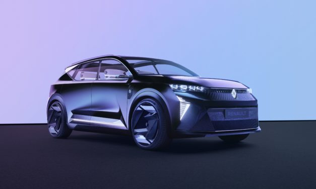 Renault Scenic Vision Concept Car Points Towards The Future.