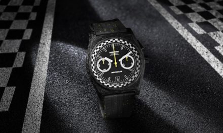 Michelin and Bamford London – recycled Pilot Sport tyres used for watch strap.