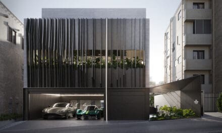 Aston Martin applies its design mastery to first luxury home in Japan.