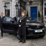 Lord Mayor of Dublin goes electric with Volvo Recharge.