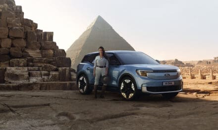 Ford and Lexie Alford team up to recreate a historic journey around the globe in the new All-Electric Explorer.