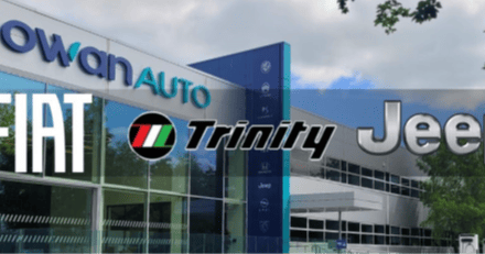 Trinity Motors appointed as FIAT, JEEP and FIAT PROFESSIONAL Dealer for Wexford.