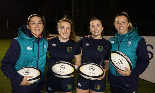 Driving the Passion: Opel Embarks on Journey to Donate Rugby Balls to Clubs Around Ireland.