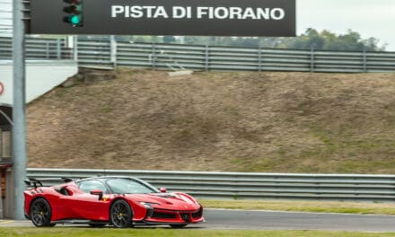 The Ferrari SF90 XX Stradale sets a 1′ 17,309″ lap record at Fiorano for a road-going car.